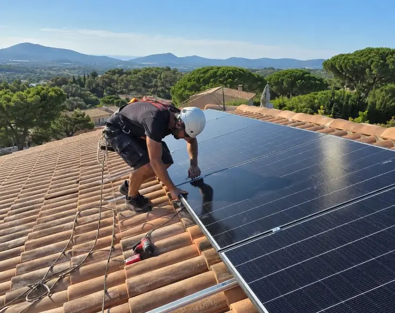 Installateur panneaux solaires Vias — pose photovoltaïque sur toiture